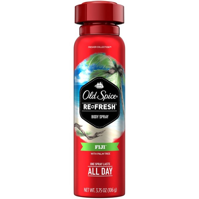 Old Spice Fresher Fiji Scent Body Spray for Men (3.75 oz) from CVS