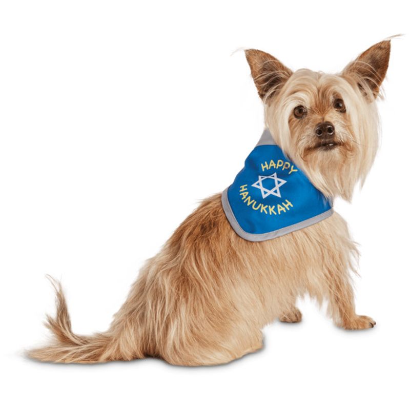 Time For Joy Large/Extra Large Happy Hanukkah Bandana