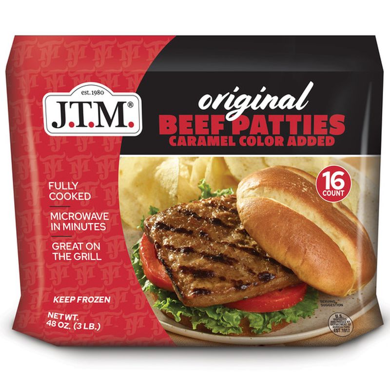 Jtm Original Beef Patties 3 Lb Delivery Or Pickup Near Me Instacart 6760