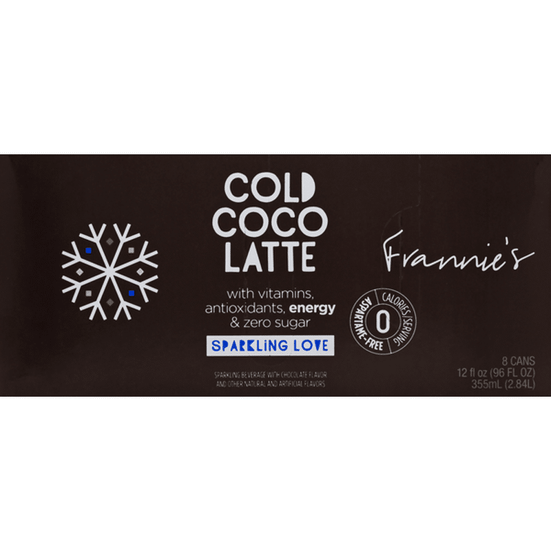 Frannie's Sparkling Beverage, Cold Choco Latte (8 each) Instacart