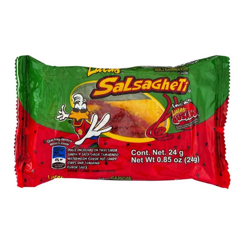 Lucas Salsagheti Hot Candy Watermelon (0.85 oz) Instacart