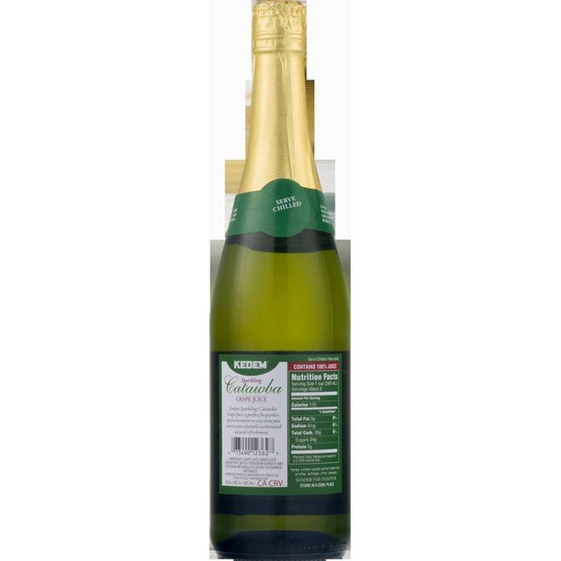 Kedem Sparkling Catawba Grape Juice (25.4 fl oz) Instacart