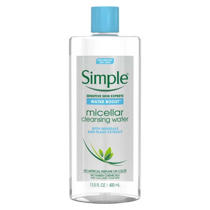 simple micellar cleansing water