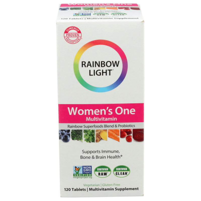 Rainbow Light Multivitamin, Women's One, Tablets (120 ct) Instacart
