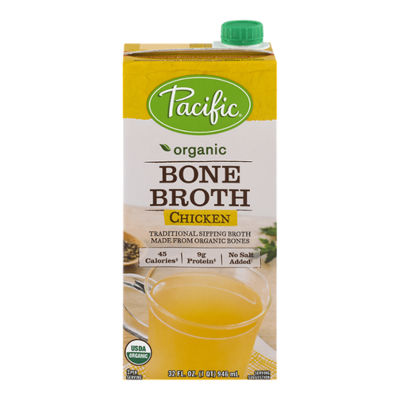 Pacific Foods Organic Unsalted Chicken Bone Broth (32 oz) from Giant