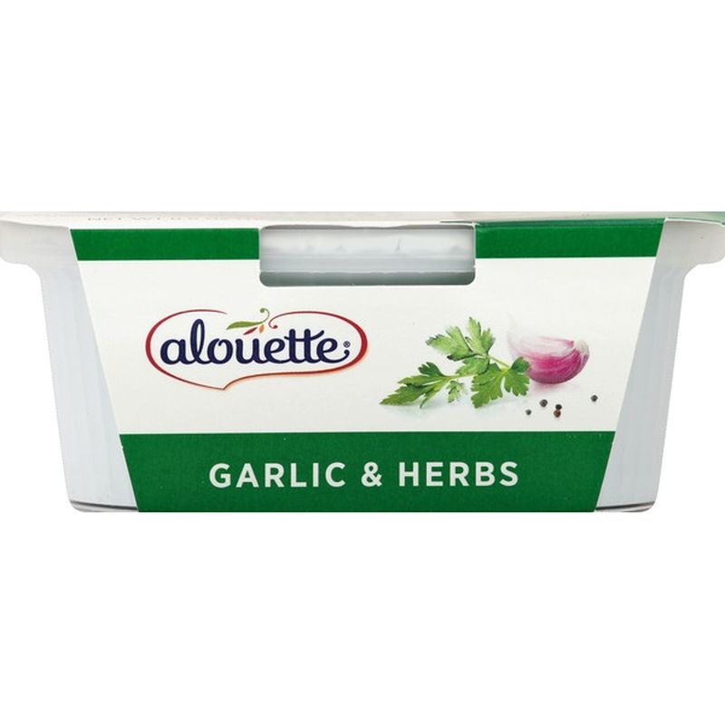 Alouette Garlic And Herbs Soft Spreadable Cheese 65 Oz From Kroger Instacart
