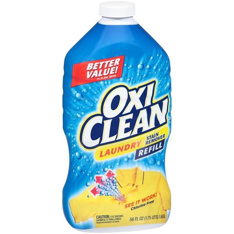 Oxi Clean Laundry Stain Remover Spray Refill (56 oz) Instacart