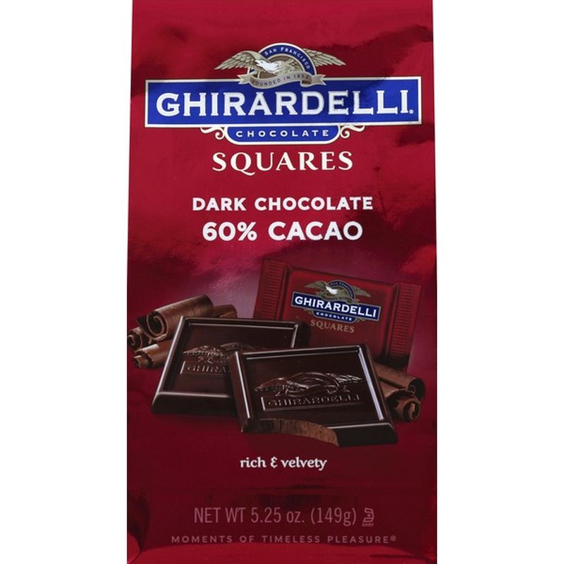 Ghirardelli Dark Chocolate 60 Cacao 525 Oz Instacart