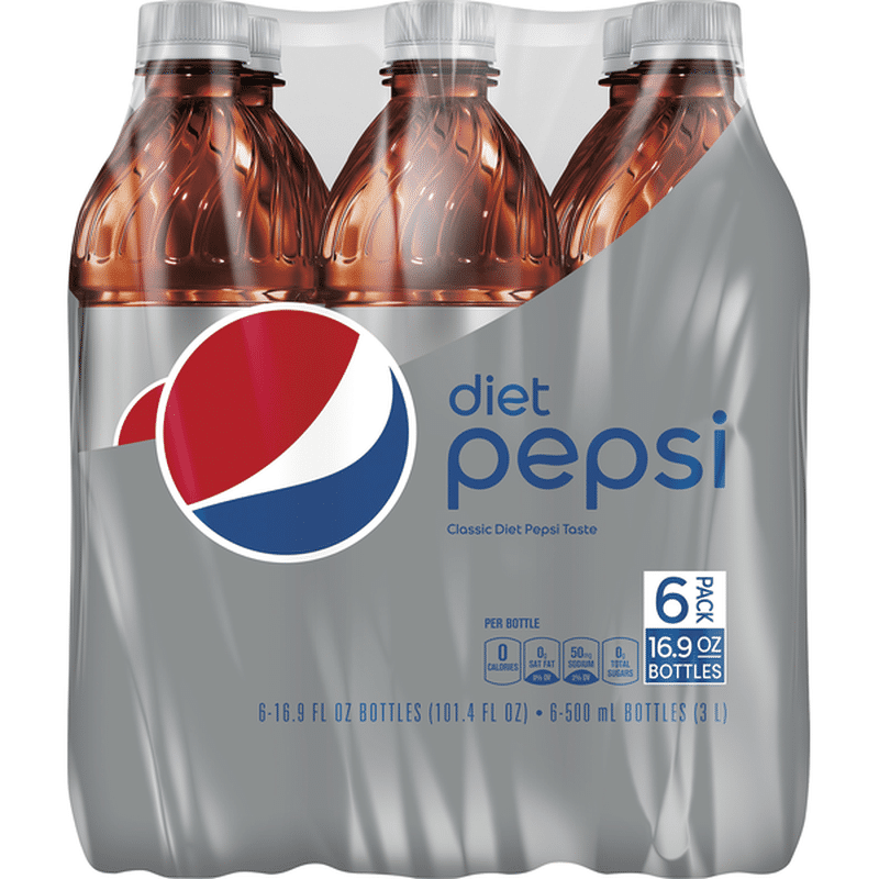 PepsiCo Classic Diet Pepsi (16.9 fl oz) Instacart