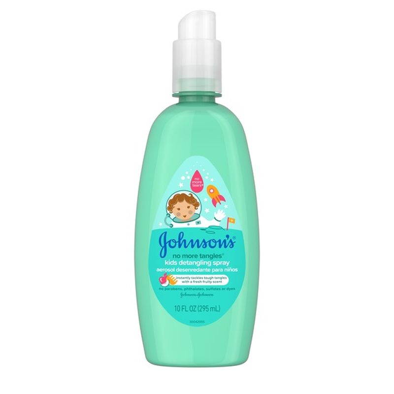 Johnson & Johnson No More Tangles Kids Detangling Spray (295 fl oz) Instacart