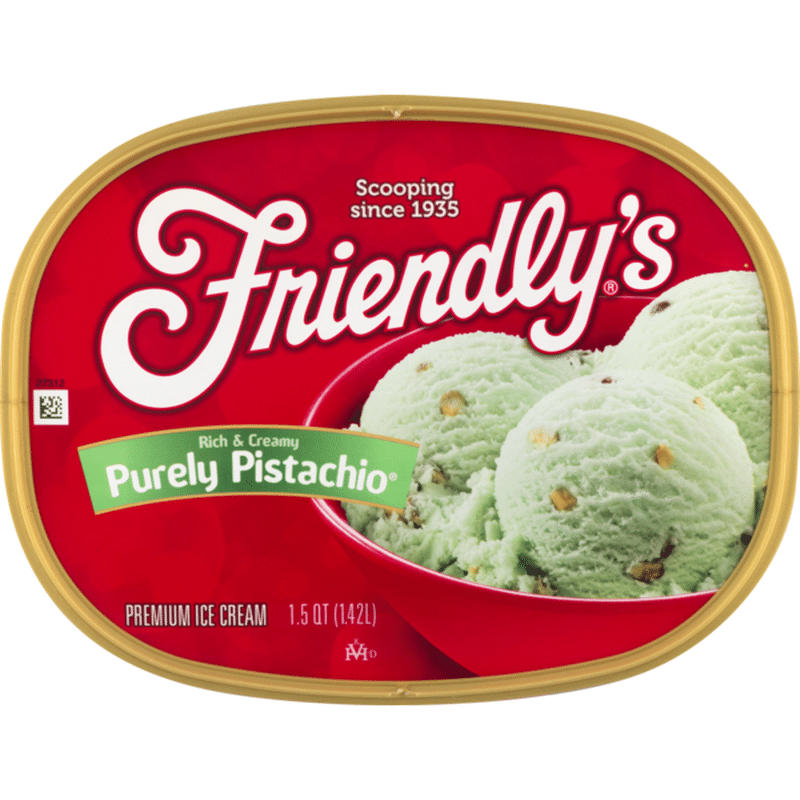 Friendly's Premium Ice Cream Purely Pistachio (1.5 qt) from Big Y World