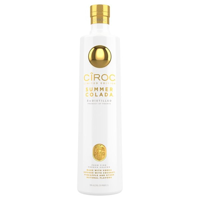 Ciroc Summer Colada (Made with Vodka Infused with Natural Flavors) (1 L) Instacart