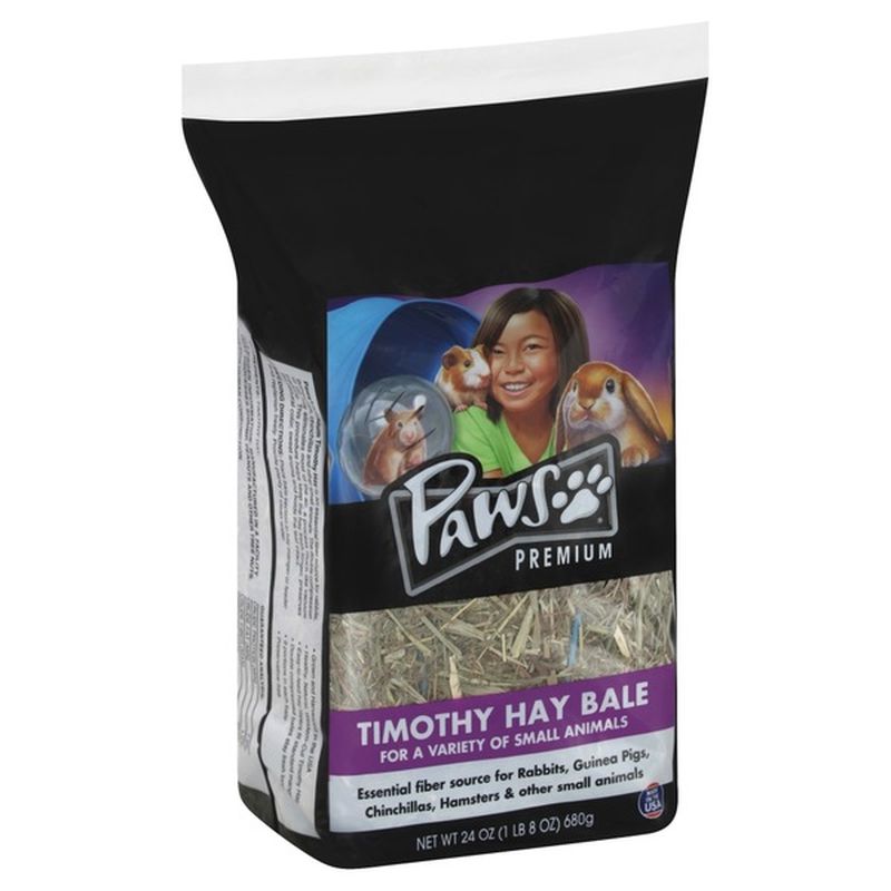 Paws Happy Life Timothy Hay Bale For A Variety Of Small Animals