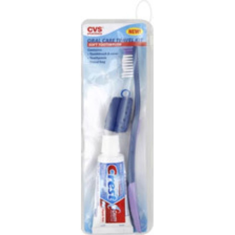 CVS Pharmacy Health Oral Travel Toothbrush Kit (each) Instacart
