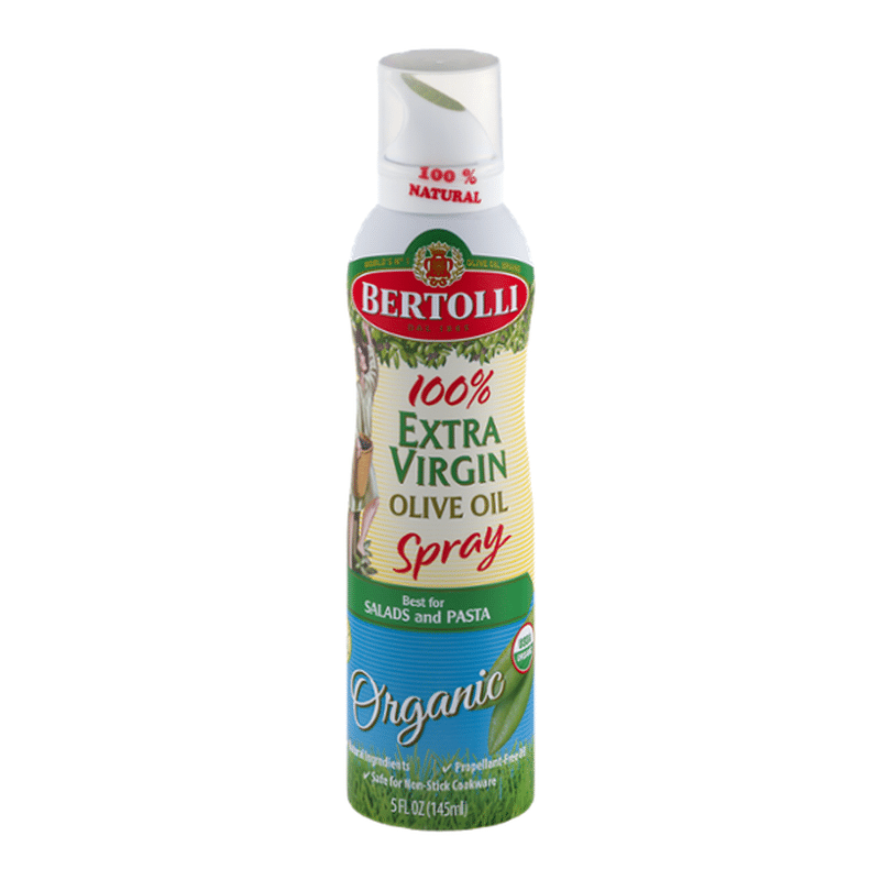Bertolli Olive Oil, Organic, Extra Virgin, Spray (4.9 oz) from Giant