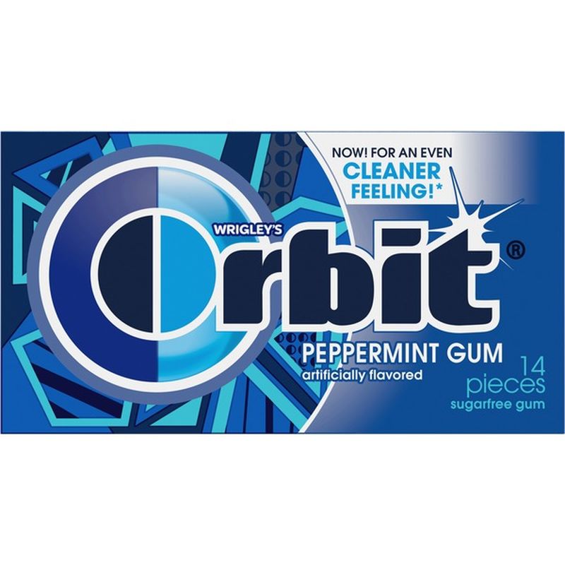 Orbit SugarFree Peppermint Gum (14 ct) Instacart