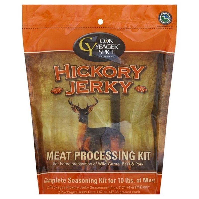 Con Yeager Meat Processing Kit, Hickory Jerky (12.14 each) Instacart
