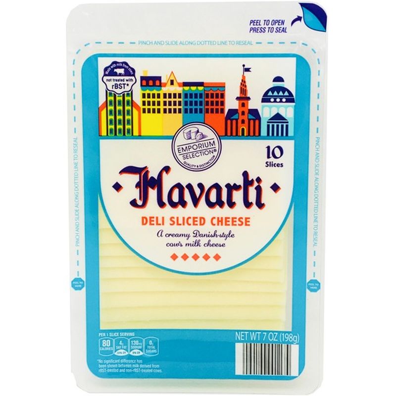 Happy Farms Preferred Deli Sliced Havarti (7 oz) from ALDI Instacart