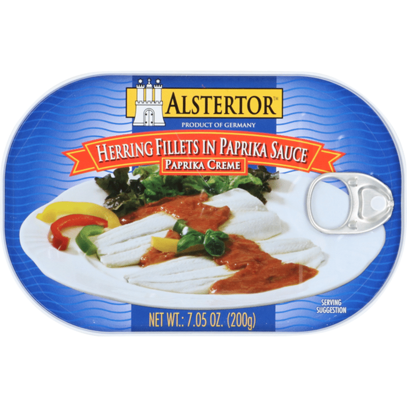 Alstertor Herring Fillets in Paprika Sauce, Paprika Creme (7.05 oz