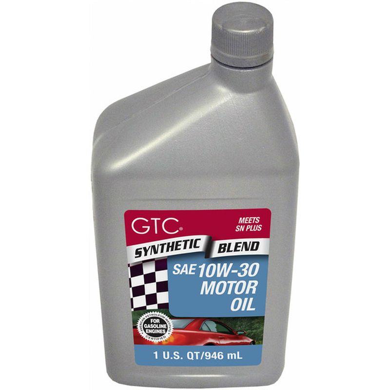 GTC Synthetic Blend 10W-30 Motor Oil