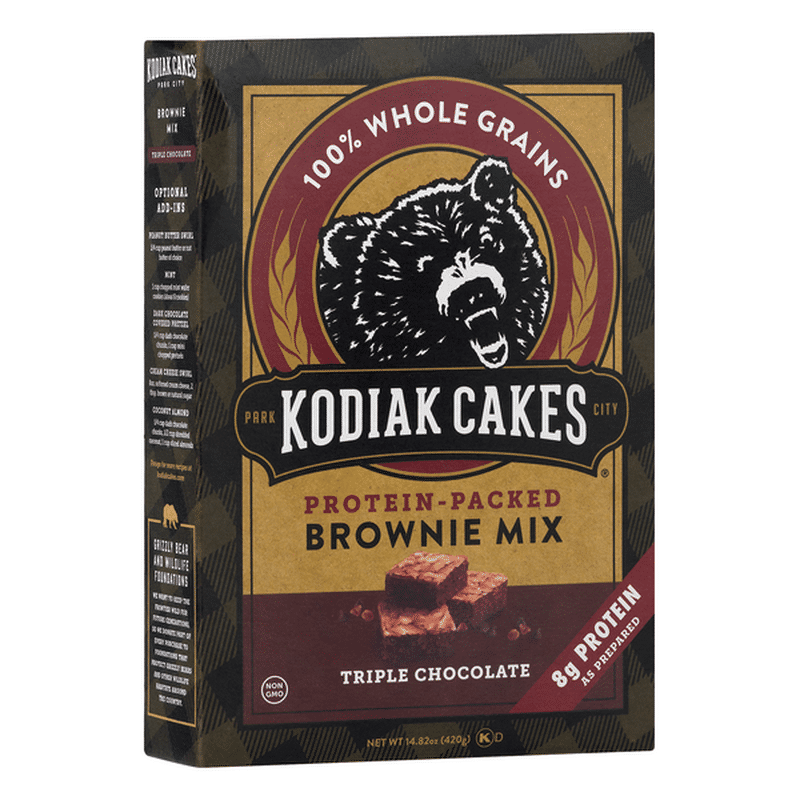 Kodiak Cakes Triple Chocolate Brownie Mix