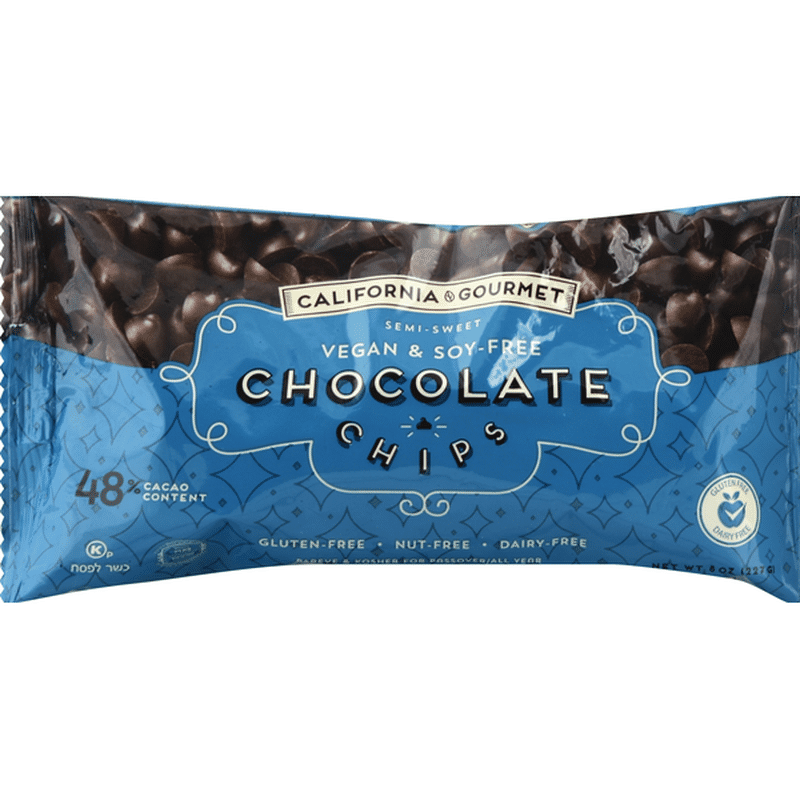 California Gourmet Chocolate Chips, SemiSweet (8 oz) Instacart