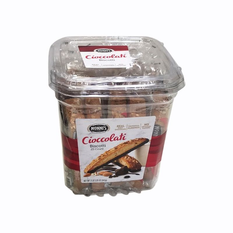 Nonnis Biscotti, Cioccolati (25 each) from Costco Instacart