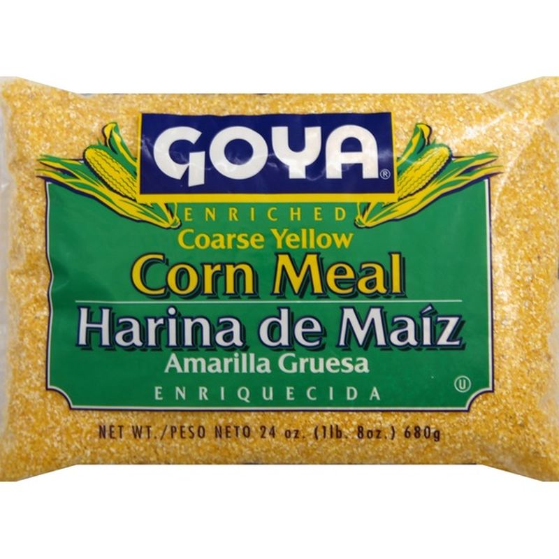Goya Coarse Yellow Corn Meal (24 oz) Instacart
