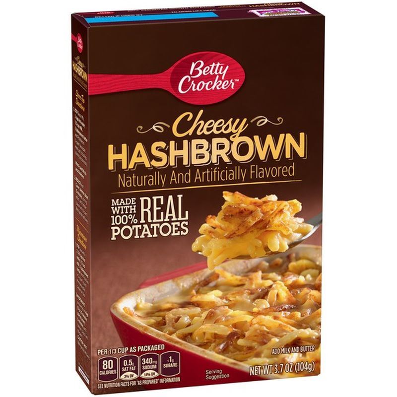 Betty Crocker Cheesy Hash brown Potatoes (3.7 oz) Instacart