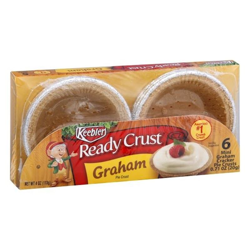 Keebler Ready Crust Ready Crust Mini Graham Cracker Pie Crusts (6 ct