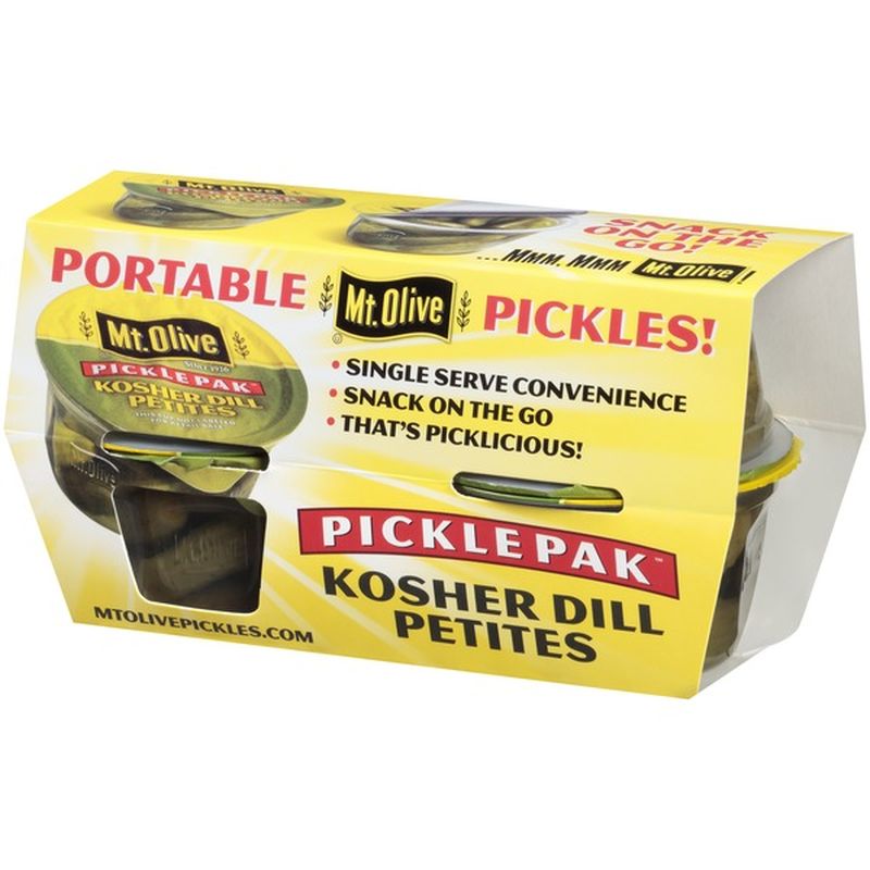 Mt. Olive Kosher Dill Petites Portable Pickle Pak (4 ct) Instacart