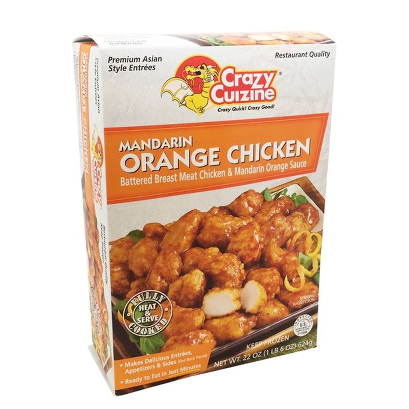 Crazy Cuizine Mandarin Orange Chicken (22 oz) Instacart