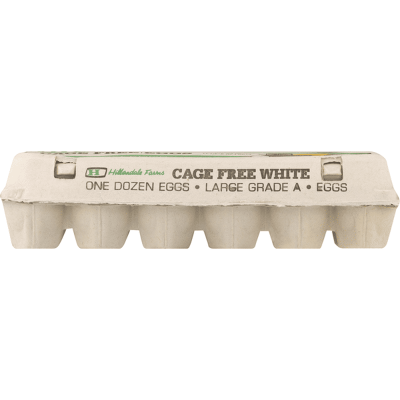 Hillandale Farms Eggs Cage Free White Large 12 Each Delivery Or