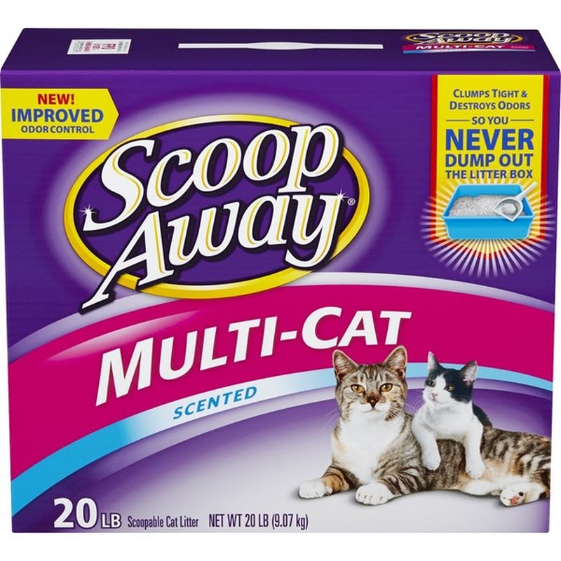 scoop away lightweight cat litter