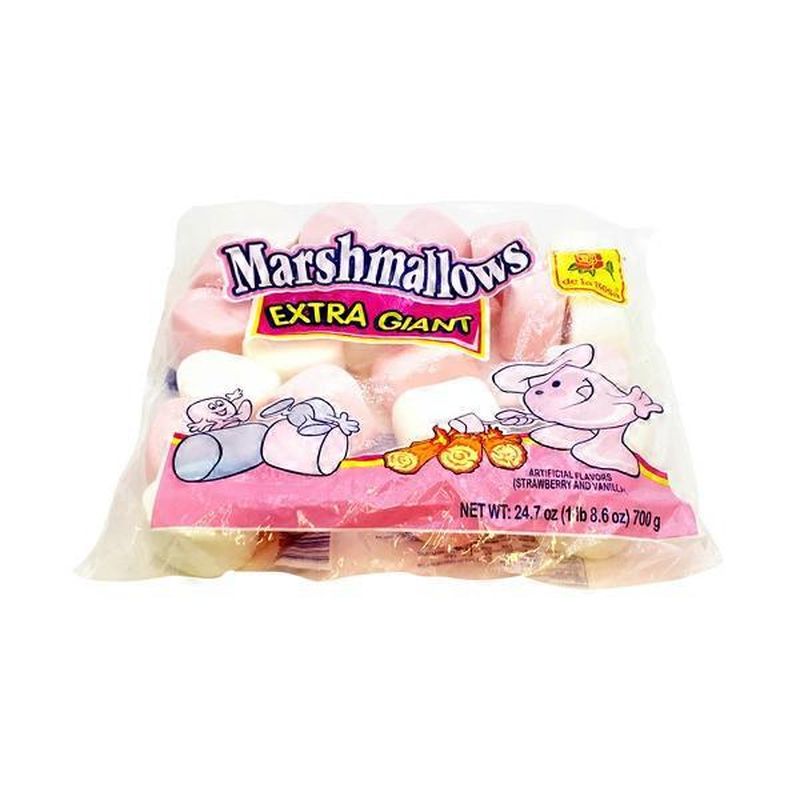 De La Rosa Marshmallows Extra Giant Strawberry & Vanilla (24.7 oz