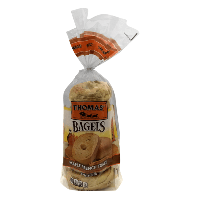 Thomas Maple French Toast Bagel (19 oz) Instacart