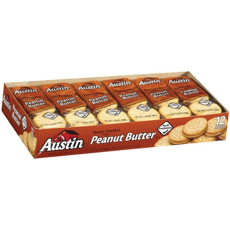 Austin Toasty W/Peanut Butter Cracker Sandwiches (16.5 oz) Instacart