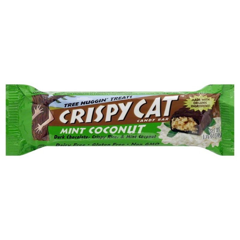 Crispy Cat Candy Bar, Mint Chocolate (1.75 oz) Instacart