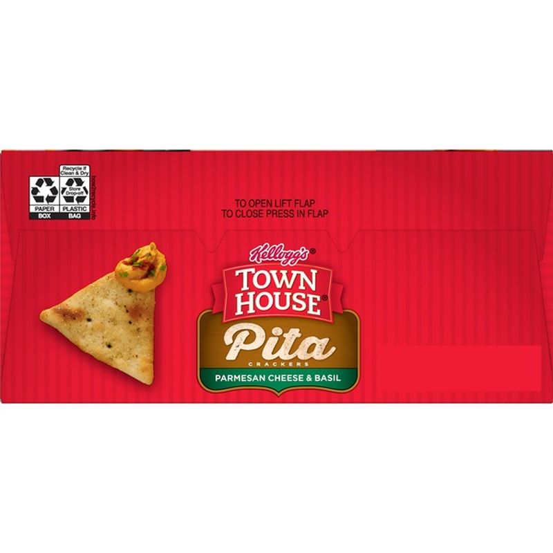 Keebler Town House Pita Crackers Parmesan Cheese Basil 10 Oz From   Large 255d5a86 C006 422d A223 25110d777f35 