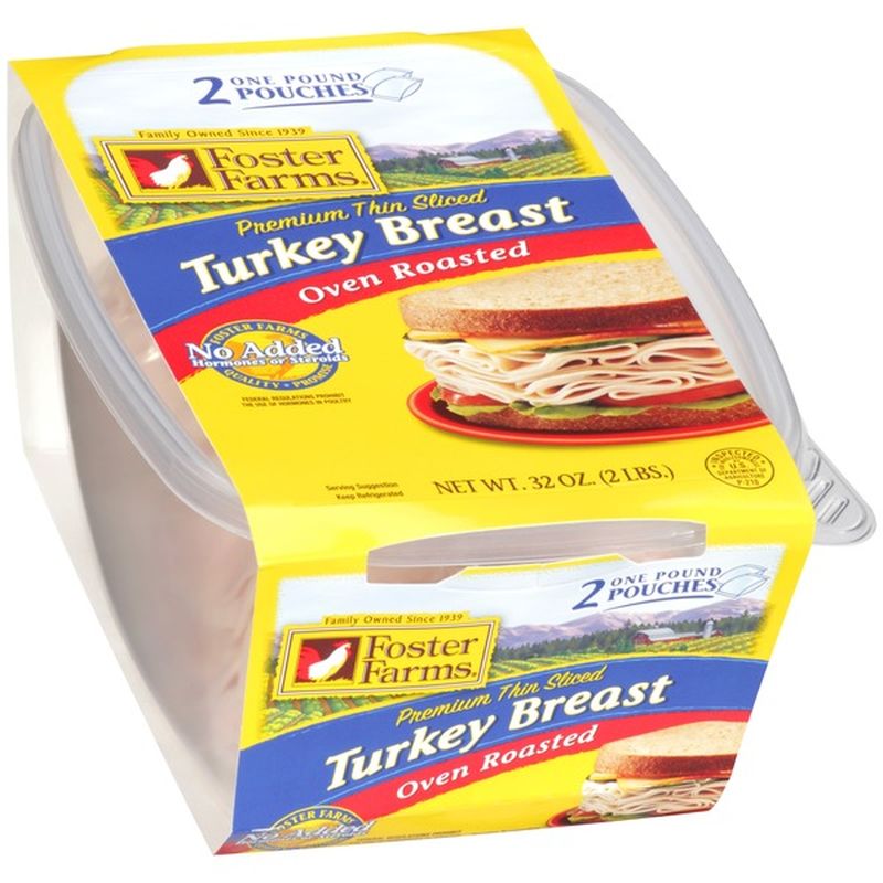 Foster Farms Turkey Breast, Oven Roasted (32 oz) Instacart