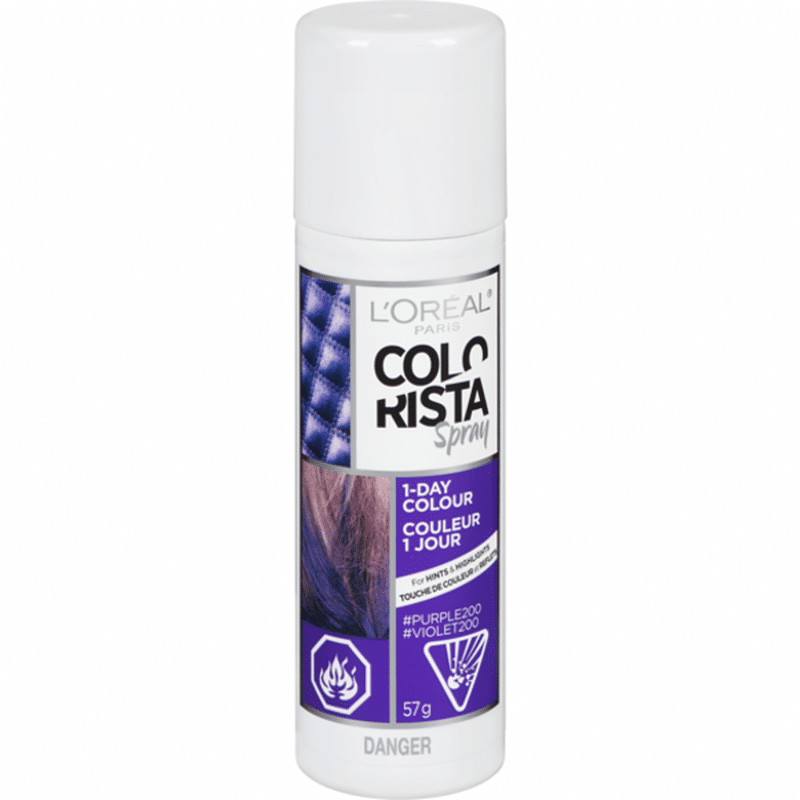 Colorista Spray, 1-Day Color, Purple 200 (20 oz) - Instacart