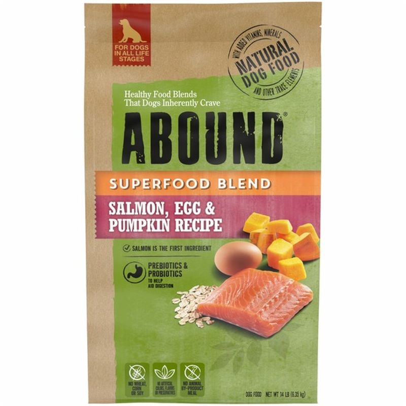 abound salmon egg and pumpkin