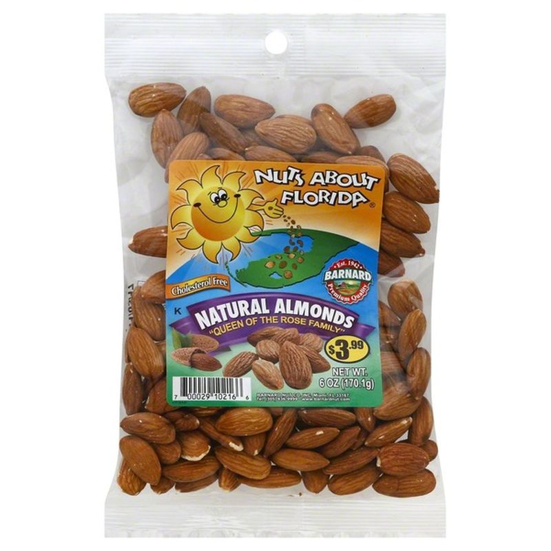 Nuts About Florida Natural Almonds (6 oz) from Publix Instacart