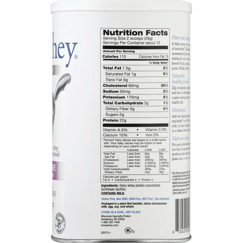 tera's whey isolate
