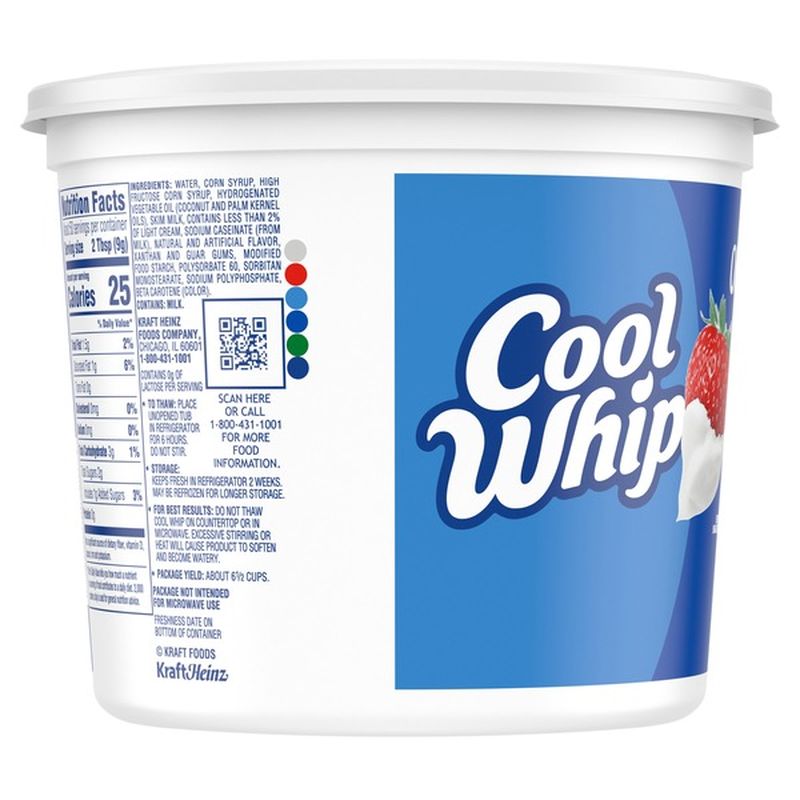 Cool Whip Original Whipped Topping (1 lb) from Kroger Instacart