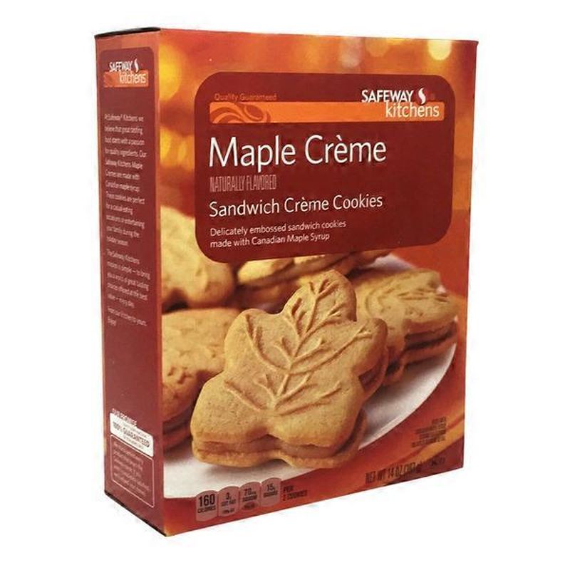 Signature Kitchens Maple Cream Cookies (14 oz) Instacart