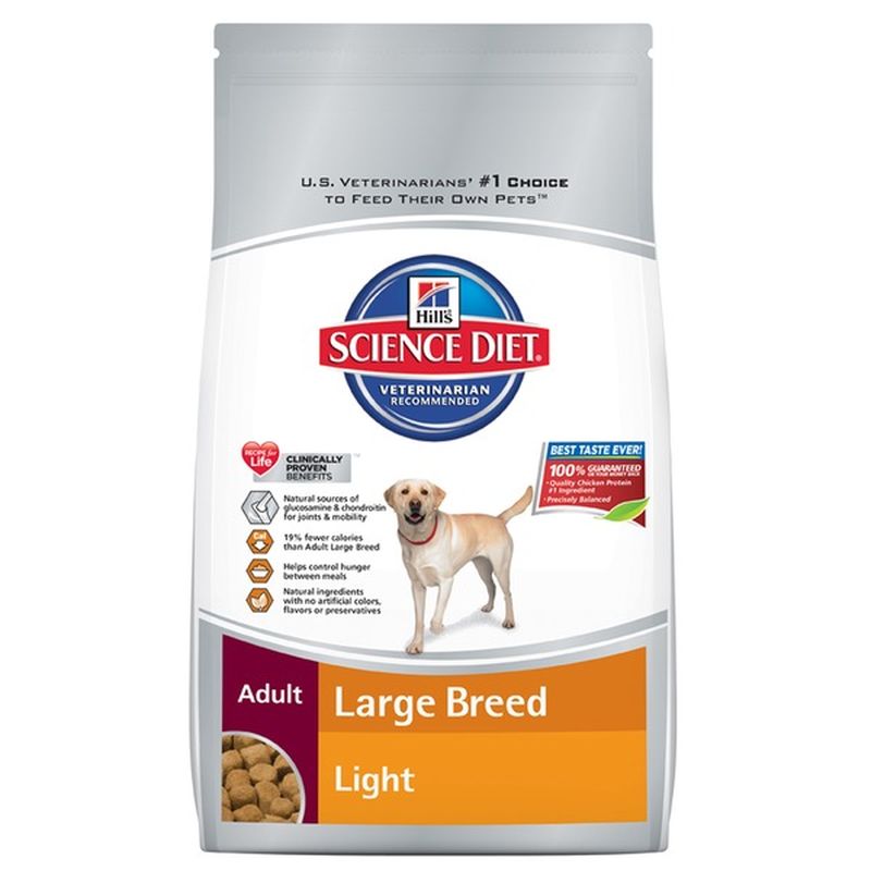hills mature light dog food