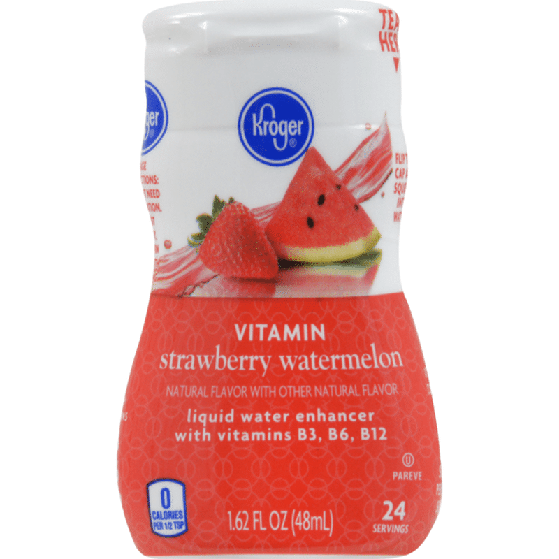 Kroger Strawberry Watermelon Vitamin Liquid Water Enhancer (1.62 fl oz