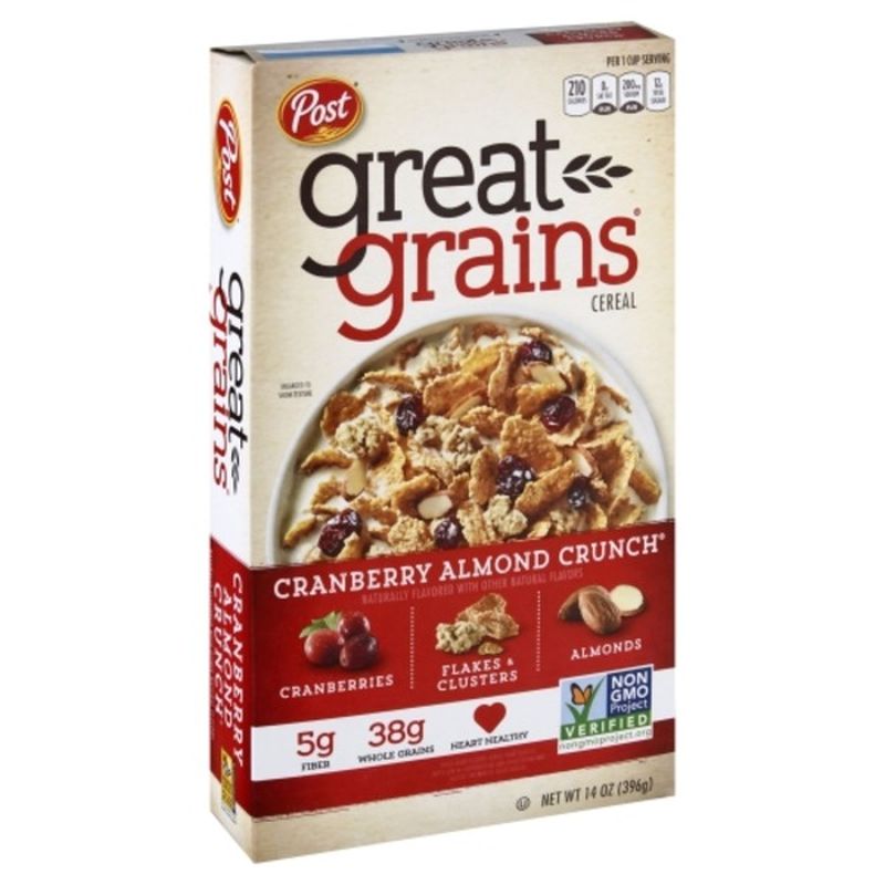 Post Cranberry Almond Crunch Cereal (14 oz) from Wegmans Instacart
