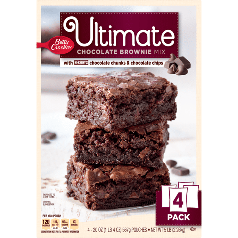 Betty Crocker Ultimate Chocolate Brownie Mix 20 Oz Instacart